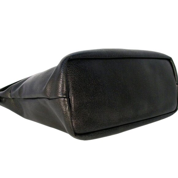 LANCASTER Maya Large Pebbled PVC/Leather Zip Tote/Crossbody Bag - Picture 4 of 7